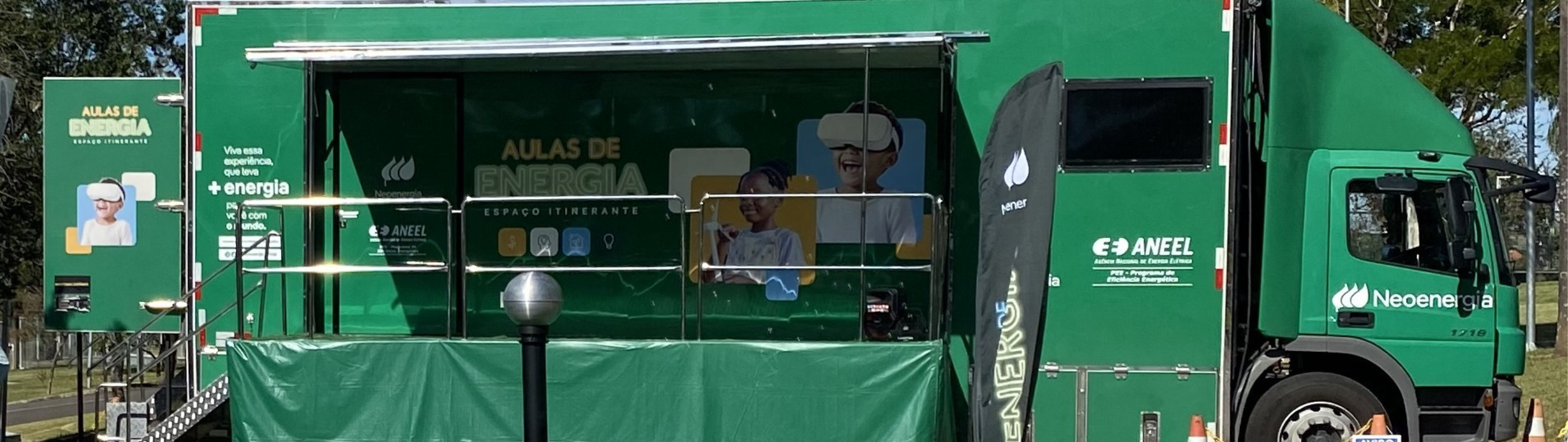 Andradina recebe Unidade Móvel Educativa da Neoenergia Elektro com experimentos sobre energia elétrica